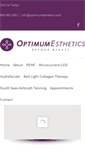 Mobile Screenshot of optimumesthetics.com